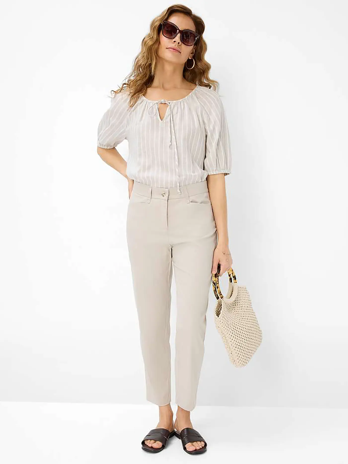 BRAX | Hose 7/8 MARA S | beige